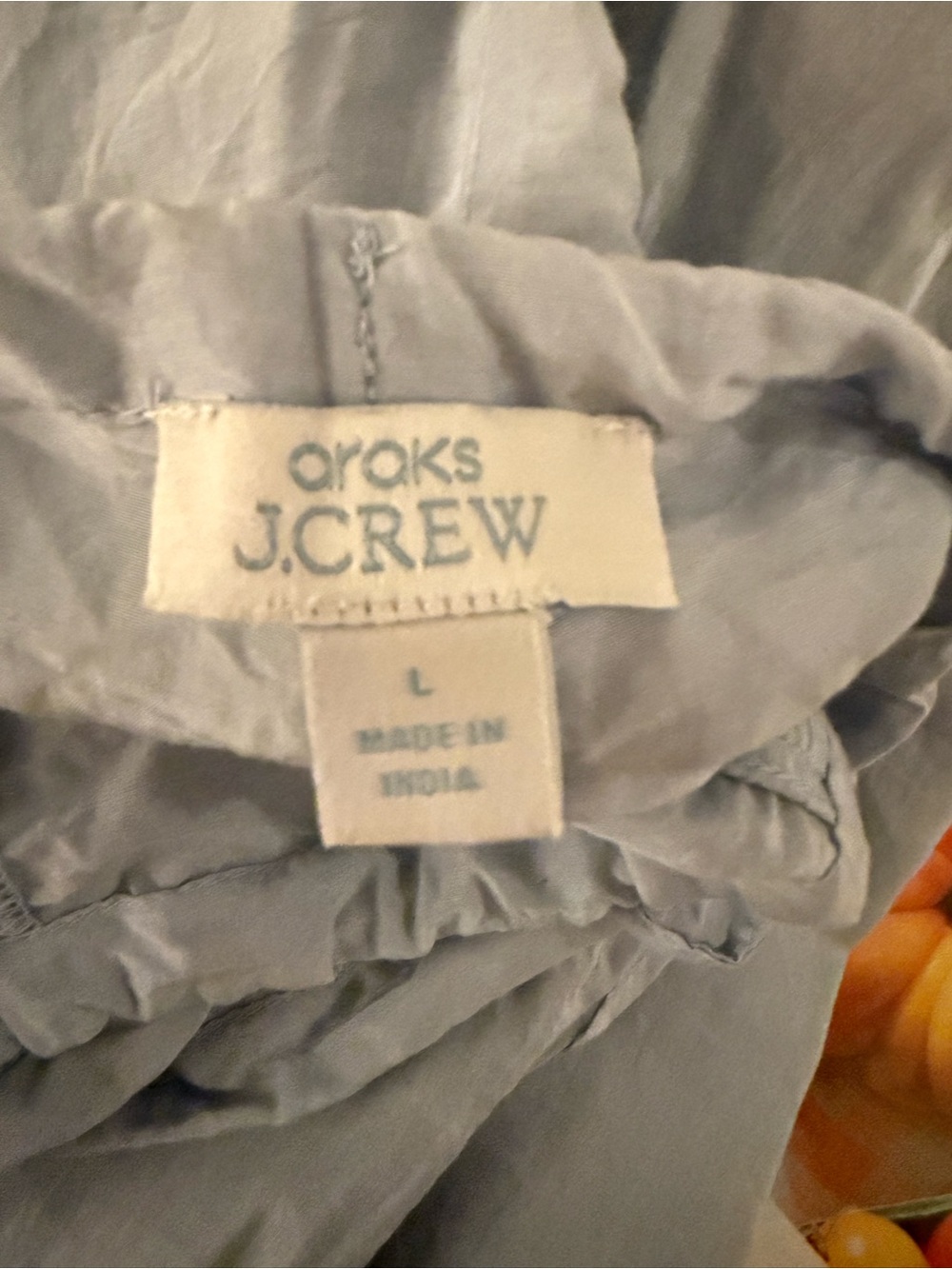 J. Crew Blue Cotton Tank and Shorts Set - Picture 7 of 8